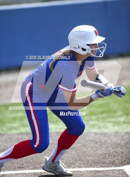 Thumbnail 3 in Flower Mound vs. Midway (UIL 6A Softball Div I State Semifinals) photogallery.