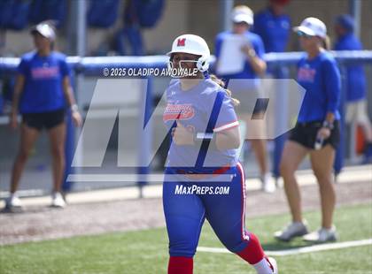 Thumbnail 1 in Flower Mound vs. Midway (UIL 6A Softball Div I State Semifinals) photogallery.