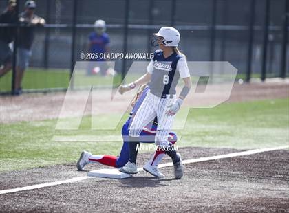 Thumbnail 1 in Flower Mound vs. Midway (UIL 6A Softball Div I State Semifinals) photogallery.