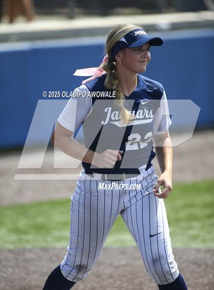 Thumbnail 1 in Flower Mound vs. Midway (UIL 6A Softball Div I State Semifinals) photogallery.