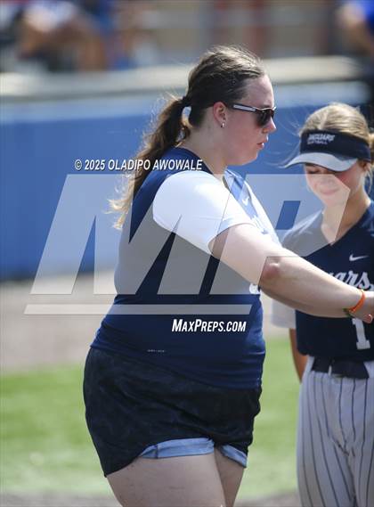 Thumbnail 1 in Flower Mound vs. Midway (UIL 6A Softball Div I State Semifinals) photogallery.