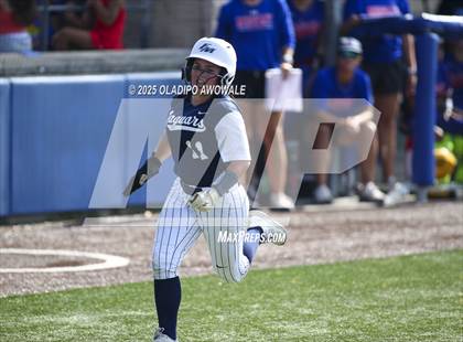Thumbnail 3 in Flower Mound vs. Midway (UIL 6A Softball Div I State Semifinals) photogallery.