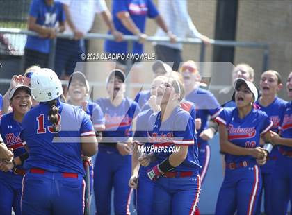 Thumbnail 3 in Flower Mound vs. Midway (UIL 6A Softball Div I State Semifinals) photogallery.