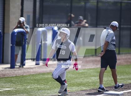 Thumbnail 3 in Flower Mound vs. Midway (UIL 6A Softball Div I State Semifinals) photogallery.