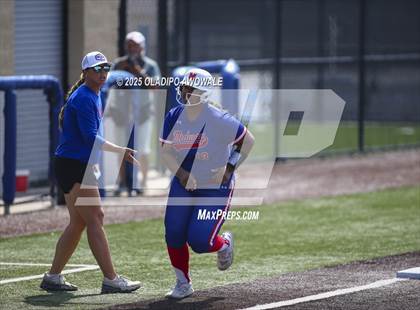 Thumbnail 3 in Flower Mound vs. Midway (UIL 6A Softball Div I State Semifinals) photogallery.