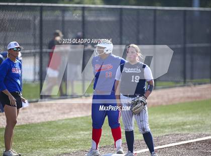 Thumbnail 2 in Flower Mound vs. Midway (UIL 6A Softball Div I State Semifinals) photogallery.