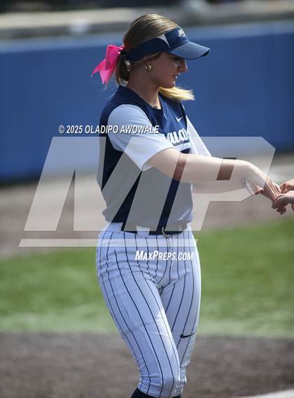 Thumbnail 2 in Flower Mound vs. Midway (UIL 6A Softball Div I State Semifinals) photogallery.