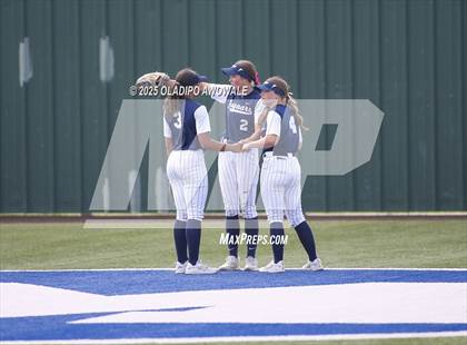 Thumbnail 1 in Flower Mound vs. Midway (UIL 6A Softball Div I State Semifinals) photogallery.