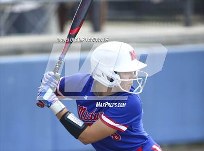 Thumbnail 3 in Flower Mound vs. Midway (UIL 6A Softball Div I State Semifinals) photogallery.