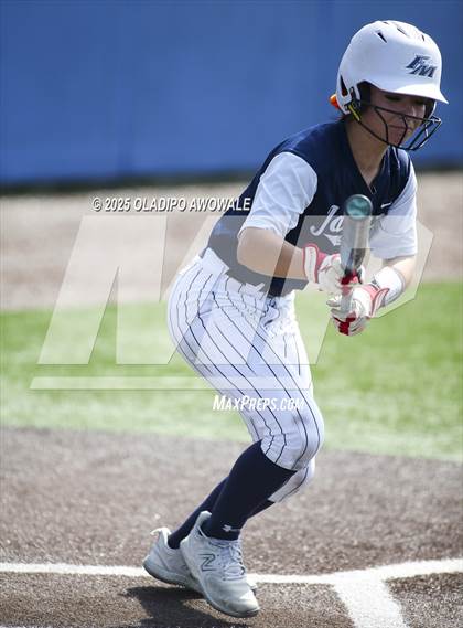 Thumbnail 2 in Flower Mound vs. Midway (UIL 6A Softball Div I State Semifinals) photogallery.
