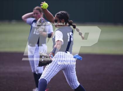 Thumbnail 3 in Flower Mound vs. Midway (UIL 6A Softball Div I State Semifinals) photogallery.