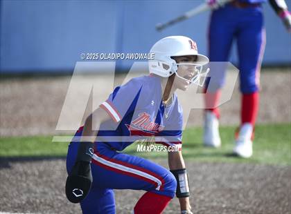 Thumbnail 3 in Flower Mound vs. Midway (UIL 6A Softball Div I State Semifinals) photogallery.