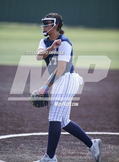 Thumbnail 1 in Flower Mound vs. Midway (UIL 6A Softball Div I State Semifinals) photogallery.
