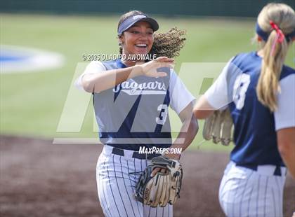 Thumbnail 2 in Flower Mound vs. Midway (UIL 6A Softball Div I State Semifinals) photogallery.