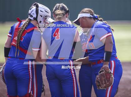 Thumbnail 2 in Flower Mound vs. Midway (UIL 6A Softball Div I State Semifinals) photogallery.