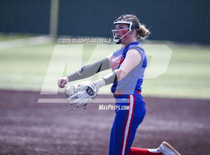 Thumbnail 1 in Flower Mound vs. Midway (UIL 6A Softball Div I State Semifinals) photogallery.