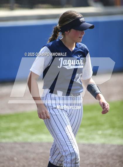 Thumbnail 3 in Flower Mound vs. Midway (UIL 6A Softball Div I State Semifinals) photogallery.