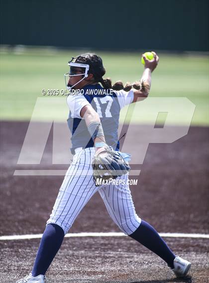 Thumbnail 1 in Flower Mound vs. Midway (UIL 6A Softball Div I State Semifinals) photogallery.