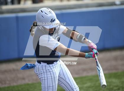 Thumbnail 2 in Flower Mound vs. Midway (UIL 6A Softball Div I State Semifinals) photogallery.