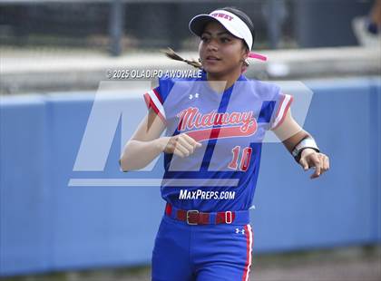 Thumbnail 2 in Flower Mound vs. Midway (UIL 6A Softball Div I State Semifinals) photogallery.