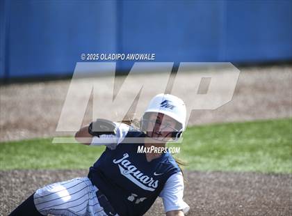 Thumbnail 3 in Flower Mound vs. Midway (UIL 6A Softball Div I State Semifinals) photogallery.
