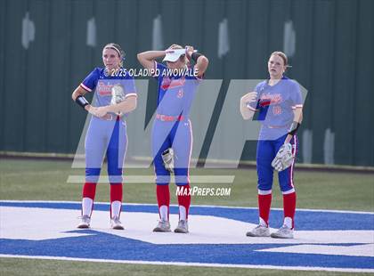 Thumbnail 1 in Flower Mound vs. Midway (UIL 6A Softball Div I State Semifinals) photogallery.