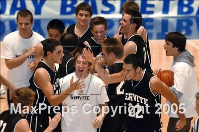 Thumbnail 1 in Servite vs Capistrano Valley (Anaheim Holiday Classic) photogallery.