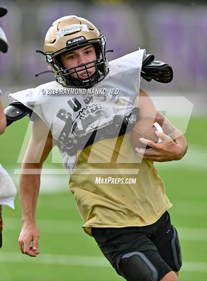 Thumbnail 1 in Churubusco vs Frankton (Grant County Scrimmage)  photogallery.
