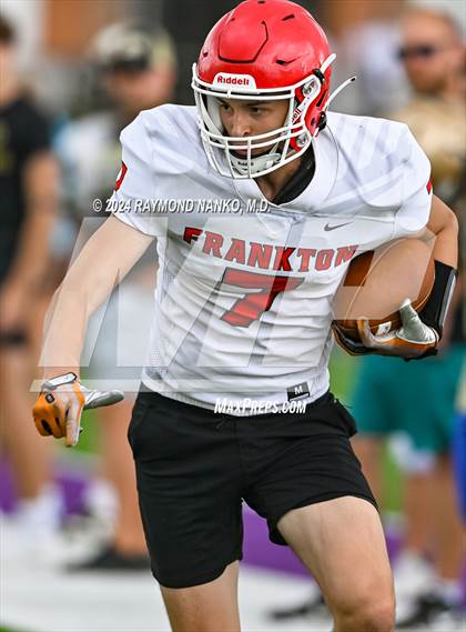 Thumbnail 3 in Churubusco vs Frankton (Grant County Scrimmage)  photogallery.