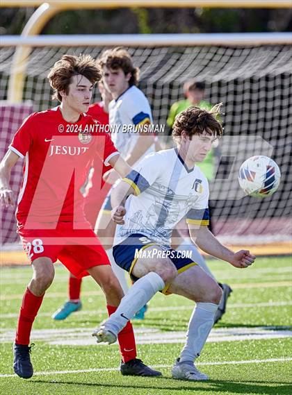 Thumbnail 1 in Oak Ridge @ Jesuit (CIF SJS D1 Semi-final) photogallery.