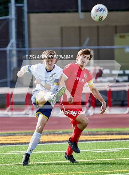 Thumbnail 1 in Oak Ridge @ Jesuit (CIF SJS D1 Semi-final) photogallery.