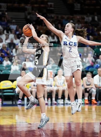 Thumbnail 1 in Pagosa Springs vs Resurrection Christian (CHSAA 4A Great 8) photogallery.