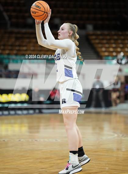 Thumbnail 1 in Pagosa Springs vs Resurrection Christian (CHSAA 4A Great 8) photogallery.