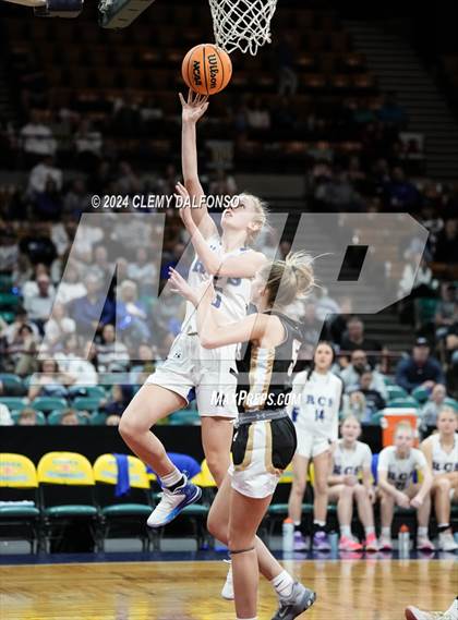 Thumbnail 1 in Pagosa Springs vs Resurrection Christian (CHSAA 4A Great 8) photogallery.