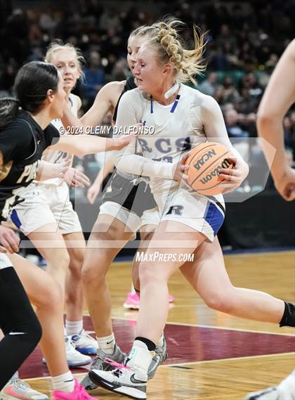 Thumbnail 1 in Pagosa Springs vs Resurrection Christian (CHSAA 4A Great 8) photogallery.