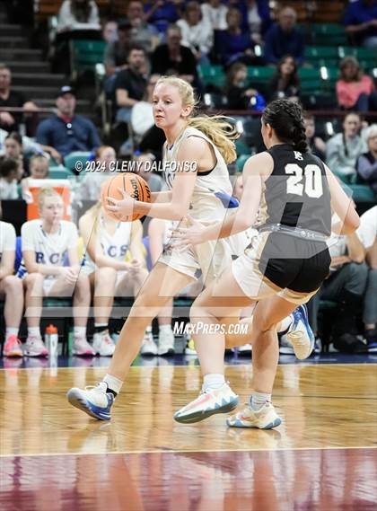 Thumbnail 1 in Pagosa Springs vs Resurrection Christian (CHSAA 4A Great 8) photogallery.