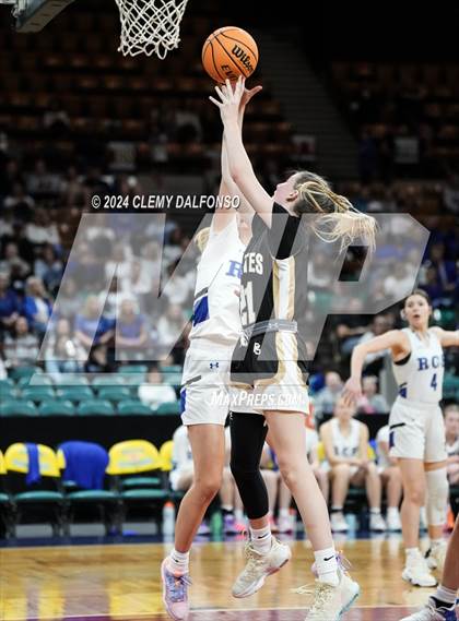 Thumbnail 1 in Pagosa Springs vs Resurrection Christian (CHSAA 4A Great 8) photogallery.