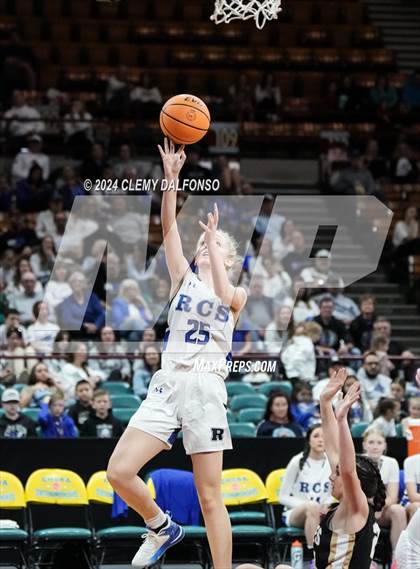 Thumbnail 1 in Pagosa Springs vs Resurrection Christian (CHSAA 4A Great 8) photogallery.