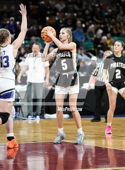 Thumbnail 3 in Pagosa Springs vs Resurrection Christian (CHSAA 4A Great 8) photogallery.