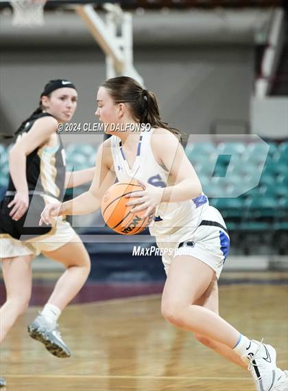 Thumbnail 2 in Pagosa Springs vs Resurrection Christian (CHSAA 4A Great 8) photogallery.