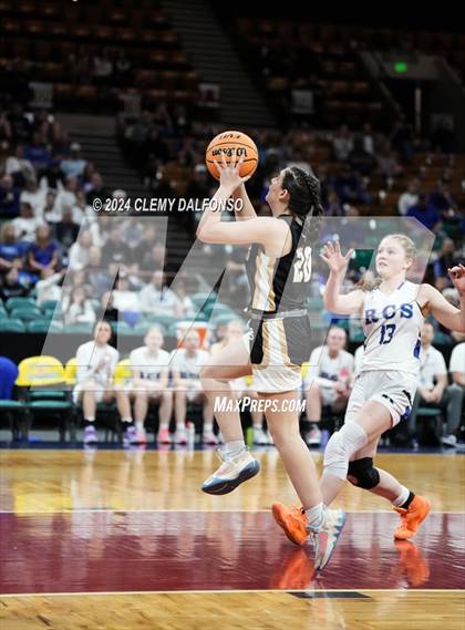 Thumbnail 1 in Pagosa Springs vs Resurrection Christian (CHSAA 4A Great 8) photogallery.
