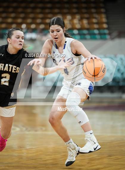 Thumbnail 2 in Pagosa Springs vs Resurrection Christian (CHSAA 4A Great 8) photogallery.