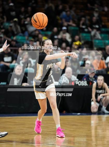 Thumbnail 1 in Pagosa Springs vs Resurrection Christian (CHSAA 4A Great 8) photogallery.