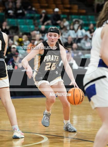 Thumbnail 3 in Pagosa Springs vs Resurrection Christian (CHSAA 4A Great 8) photogallery.