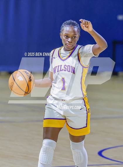 Thumbnail 3 in Wilson vs. Mt. Zion Prep Academy Blue (She Got Game Classic) photogallery.