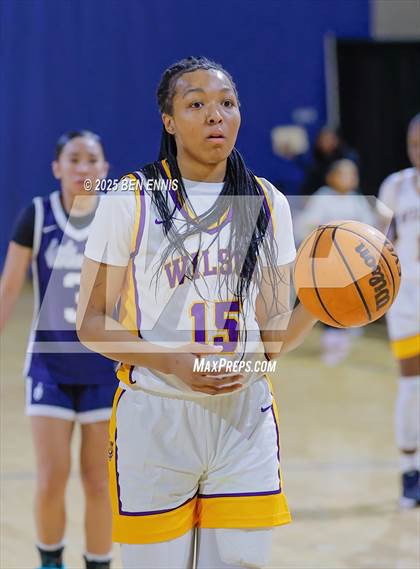 Thumbnail 3 in Wilson vs. Mt. Zion Prep Academy Blue (She Got Game Classic) photogallery.