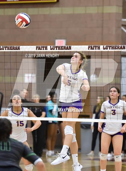 Thumbnail 3 in Palo Verde vs. Durango( NIAA State 4A Semifinal) photogallery.