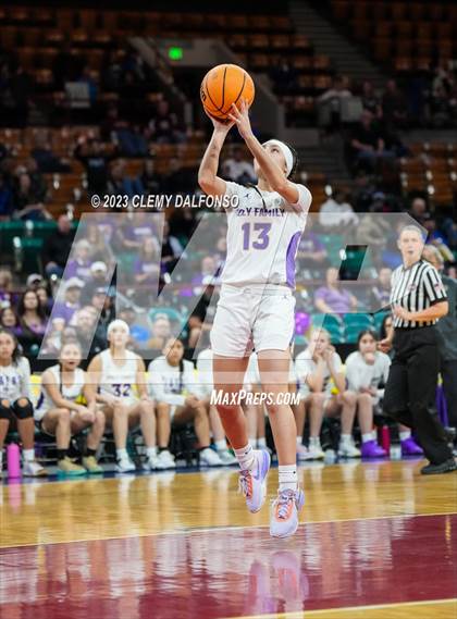 Thumbnail 2 in Holy Family vs Delta (CHSAA 4A Great 8) photogallery.
