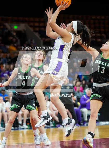 Thumbnail 3 in Holy Family vs Delta (CHSAA 4A Great 8) photogallery.