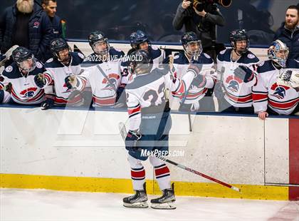 Thumbnail 3 in Frederick Gunn vs. Lawrence Academy (NEPSAC Small School Final) photogallery.